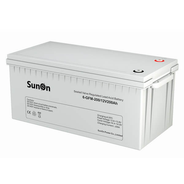 Sunon Battery 12V200Ah White