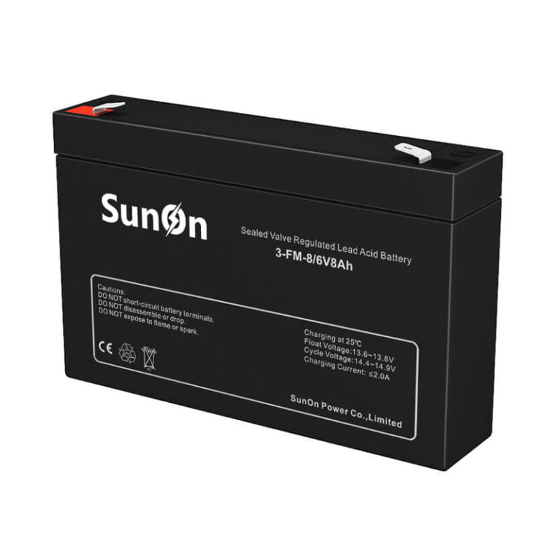 6-FM-8 | 12V8Ah - - Sunon Battery